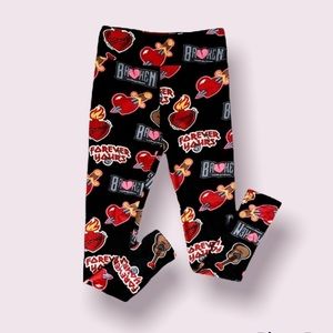 LuLaRoe Forever Yours Guitar Rock n Roll Leggings